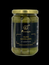 Carica l&#39;immagine nel visualizzatore di Gallery, Olive Nocellara in salamoia in vaso da 314 gr
