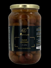 Carica l&#39;immagine nel visualizzatore di Gallery, Olive Leccino in olio in vaso da 580 gr
