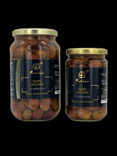 Carica l&#39;immagine nel visualizzatore di Gallery, Olive Leccino in salamoia in vaso da 580 gr
