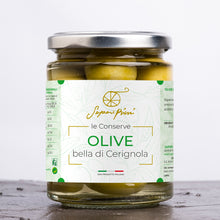 Carica l&#39;immagine nel visualizzatore di Gallery, Olive Bella di Cerignola 3G in vaso da 580 gr

