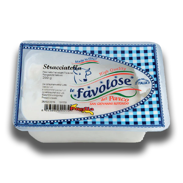 Stracciatella di bufala campana DOP da 250 gr