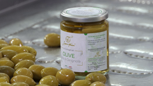 Carica l&#39;immagine nel visualizzatore di Gallery, Olive Bella di Cerignola 3G in vaso da 580 gr
