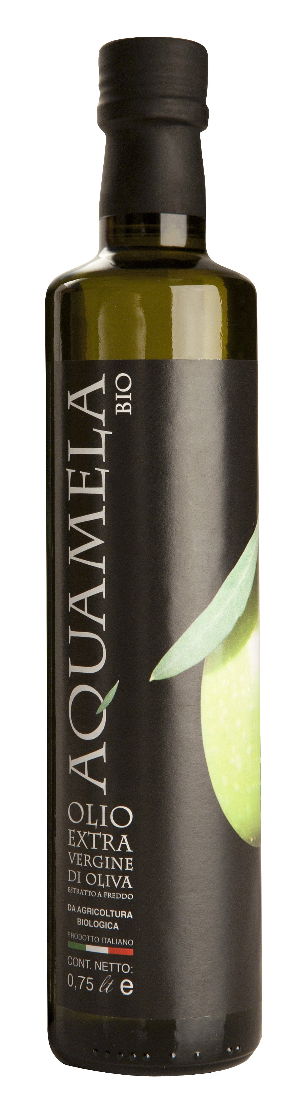 Aquamela Bio - Olio extravergine d'oliva Biologico<br>in bottiglia da 500 ml
