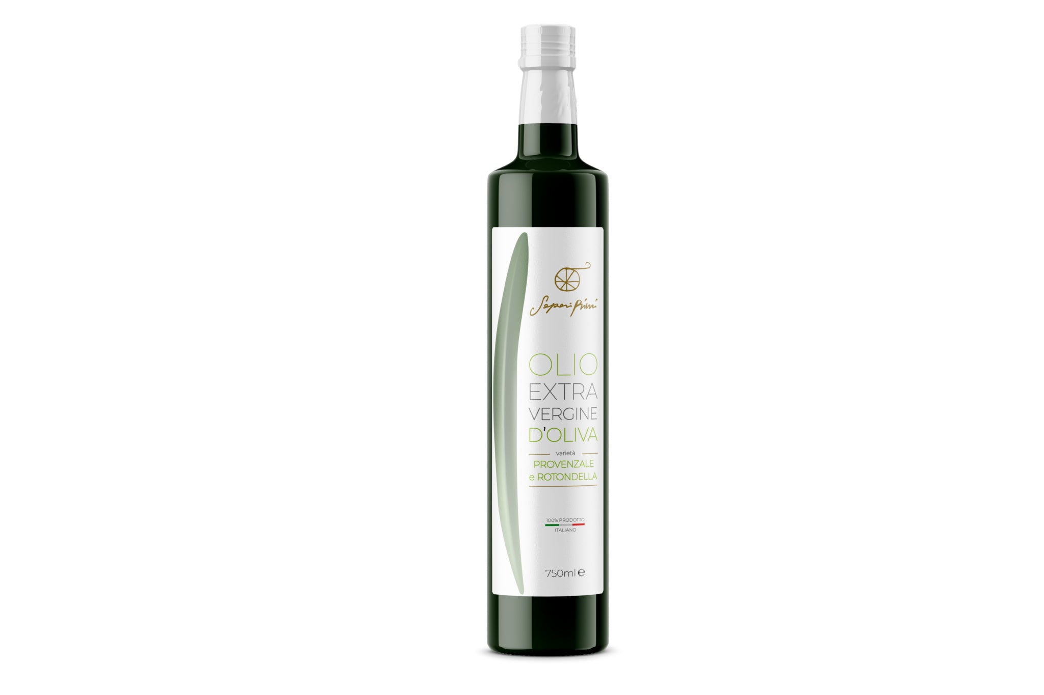 Olio extravergine d'oliva Sapori Primi<br>in bottiglia da 750 ml